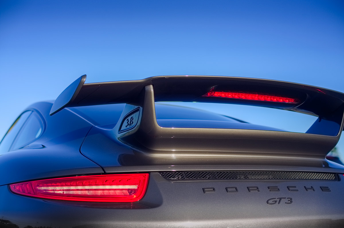 Gray Porsche 991 GT3 Wing car photo from Burbbble