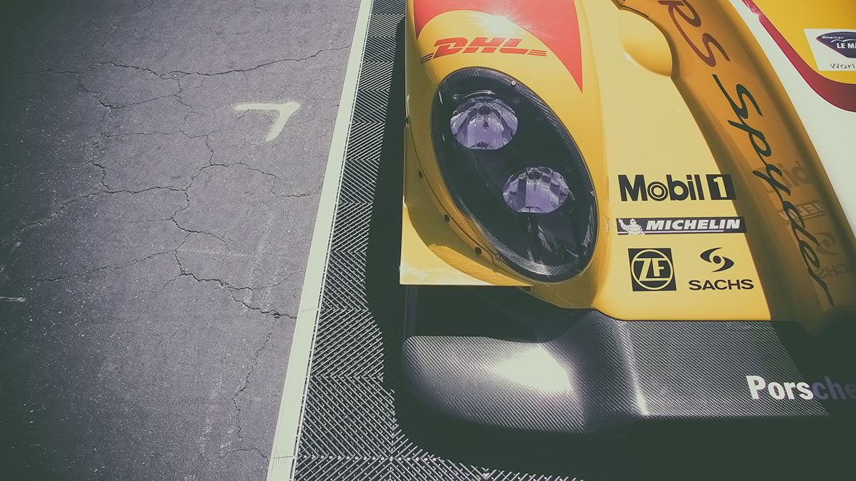 Legendary Penske Porsche RS Spyder LMP2 Lemans race car